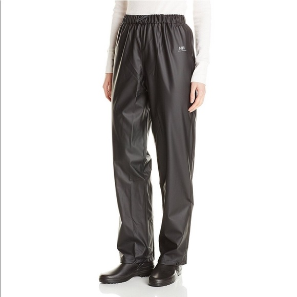 Helly Hansen Voss Black Rain Pants 
